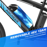 ANCHEER 350/500W Electric Bike 27.5'' Adults Electric Bicycle