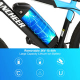 ANCHEER 350/500W Electric Bike 27.5'' Adults Electric Bicycle