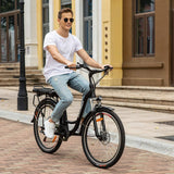 ANCHEER 26" Electric City Bike Removable Alloy Electric Bicycle
