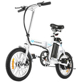 ANCHEER Folding Electric Commuter Bike 16'' City Ebike